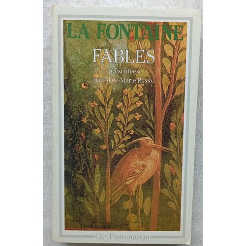 Jean De La Fontaine, Fables, Gf - Garnier Flammarion, 1995, Introduction Et Chronologie Par Alain-Marie Bassy
