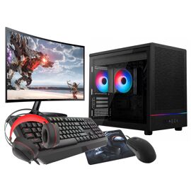 VIST M4M PC Gaming Ryzen 7 5700G - RAM 32Go - RX VEGA8 - SSD 1To M.2 - WIFI - LCD 24 - Windows 11 Pro