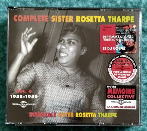 Complete Sister Rosetta Tharpe Volume 6 Années 1958 & 1959 Double Album Cd Frémeaux Et Associés