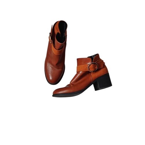 Bottines Couleur Camel Taille 41