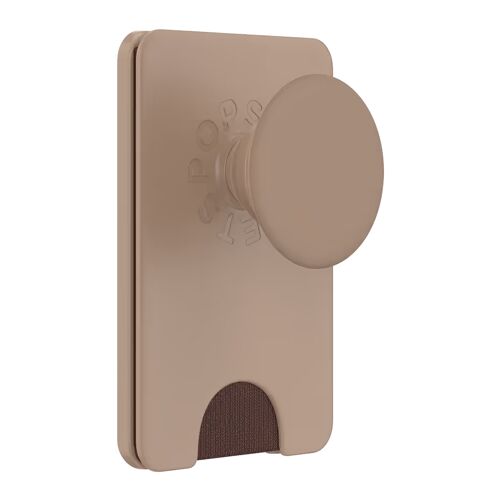 PopSockets PopWallet MagSafe Latte
