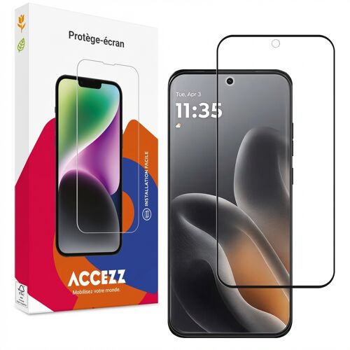 Accezz Protection d'écran en verre trempé Full Cover Motorola Edge 70 Fusion