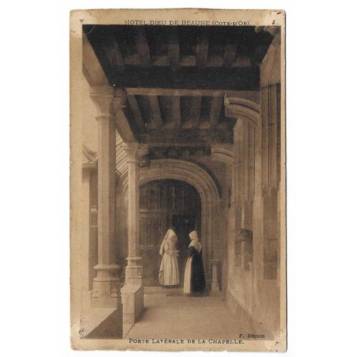 Carte De Collection Hôtel-Dieu De Beaune , Côte-D'Or , Porte Latérale De La Chapelle