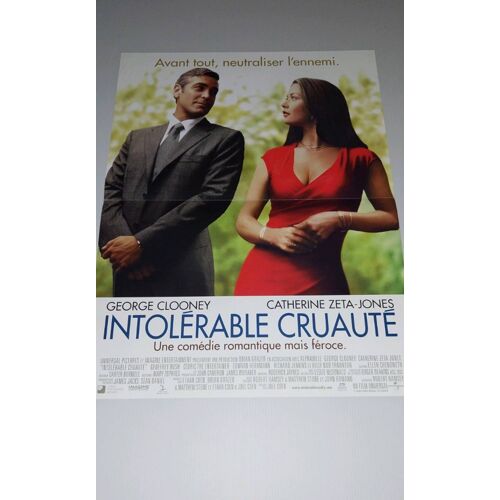 Intolérable Cruauté Affiche Cinema 40x55