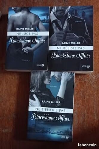 The Blackstone Affair 1,2 Et 3 Brochés Par Raine Miller