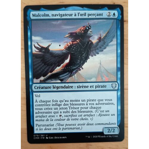 Malcolm, Keen-Eyed Navigator // Malcolm, Navigateur À L'?Il Perçant (Commander Legends)