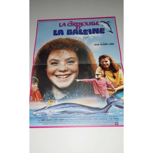 La Grenouille Et La Baleine Affiche Cinema 40x55