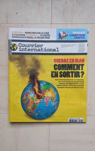 Courrier International...1847...Guerre En Iran. Comment En Sortir
