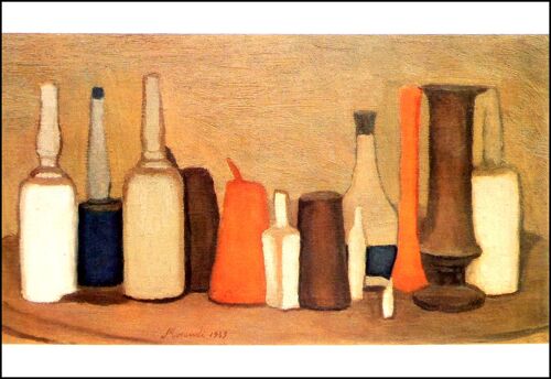 Morandi Giorgio Lot Cartes Postales Tableaux Peinture