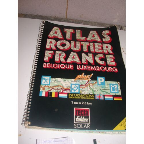 Atlas Routier France Belgique Luxembourg