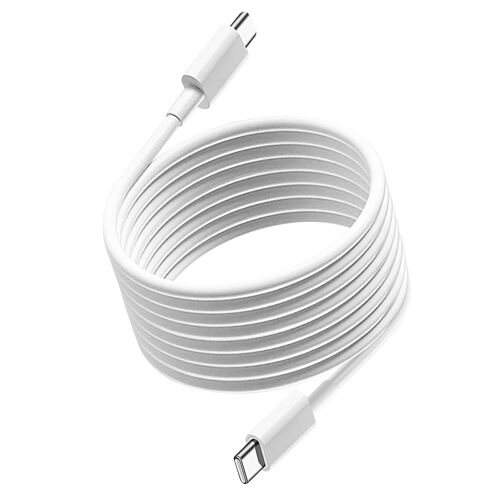 Câble USB-C vers USB-C pour Smartphone / Laptop Quick Charge 40W avec Cordon 2m Blanc