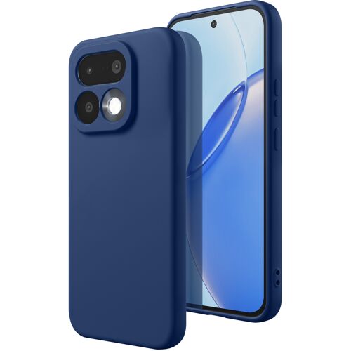 Coque pour Realme 16 Pro Soft-Touch en Silicone Série Fast Cover Bleu nuit