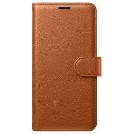 Étui Portefeuille pour iPhone 6 avec Fonction Support et Languette Magnétique Zanaé Marron