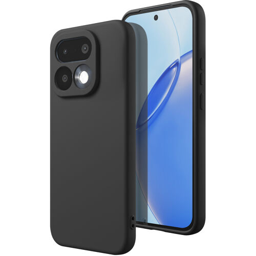 Coque pour Realme 16 Pro Soft-Touch en Silicone Série Fast Cover Noir