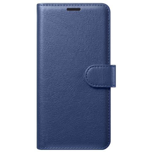Étui pour Redmi Note 15 Pro Plus avec Fonction Support et Languette Magnétique Zanaé Bleu nuit