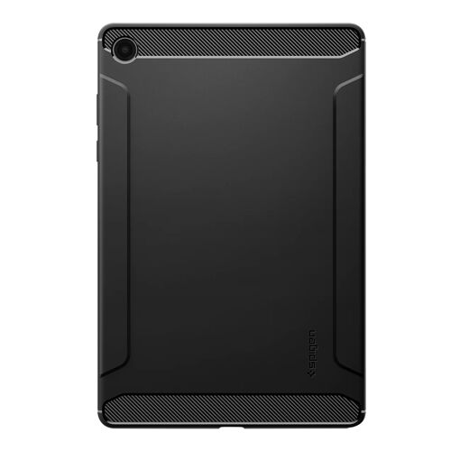 Coque pour Galaxy Tab A11 Plus Effet Carbone Modèle Rugged Armor Spigen SGP Noir