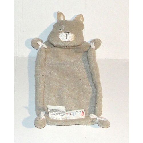 doudou chat beige pick ouic