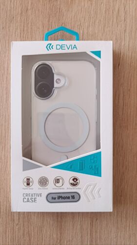 Coque MagSafe Transparente iPhone 16 ¿ Anti¿choc & Anti¿jaunissement