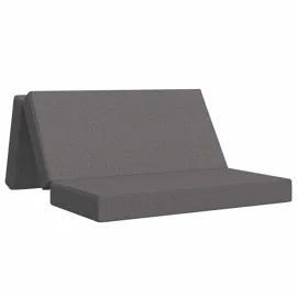 vidaXL Canapé-lit pliable 140 x 67 x 45 cm Gris clair