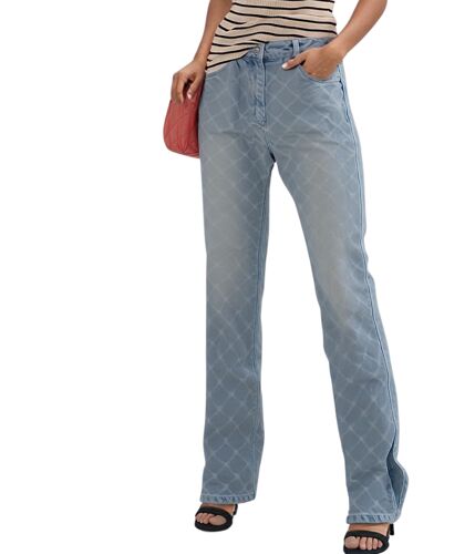 Taille 40 - Jean Femme Taille Haute ¿ Régular - Look Décontracté