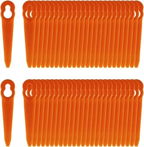 Lot de 100 Lames en Plastique pour Coupe Bordure Stihl PolyCut 2-2 PolyCut 3-2, FSA 45 FSA 57 FSE 52