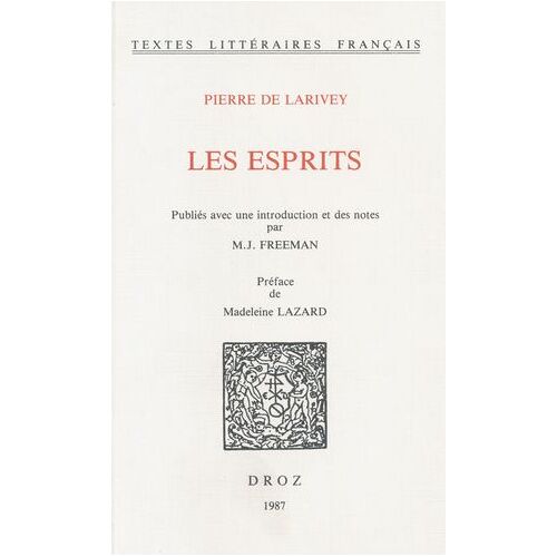 Les Esprits / Préface De Madeleine Lazard