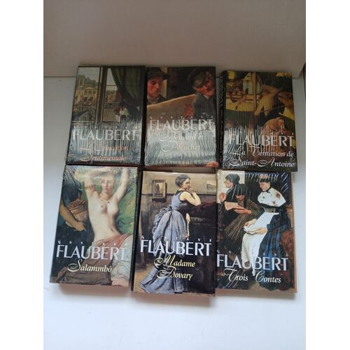 Gustave Flaubert - 6 Volumes ( Don 5 Neufs) - France Loisirs 1998