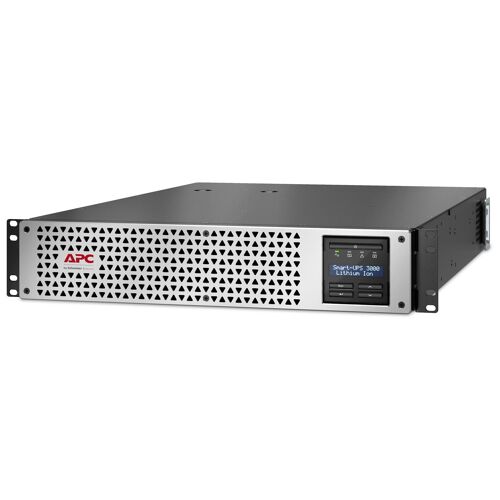 APC Smart-UPS Lithium Ion - Onduleur (rack-montable) - interactif en ligne, 8x IEC C13, 1x IEC C19, SmartConnect+SmartSlot, AVR, LCD, avec carte de gestion de réseau - CA 220/230/240 V - 2700 watt - 3000 VA - USB, serial, RJ-45 - connecteurs de...