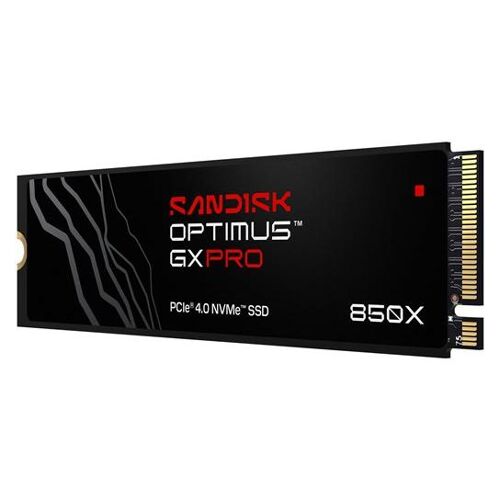 SanDisk Optimus GX PRO 850X - SSD - chiffré - 2 To - interne - M.2 2280 S3-M - PCIe 4.0 x4 (NVMe) - TCG Opal Encryption 2.01