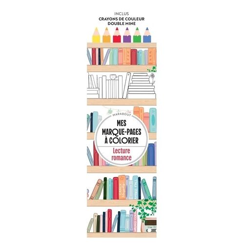 Lecture Romance - Mes Marque-Pages À Colorier