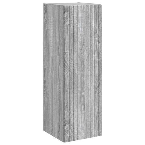 vidaXL Cabinet de Salle de Bain Mural Sonoma gris 33 x 34,5 x 60 cm