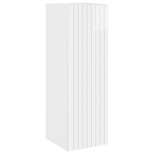 vidaXL Cabinet de Salle de Bain Mural Blanc brillant 33 x 34,5 x 60 cm