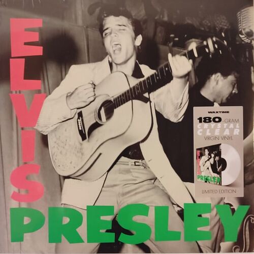 Elvis Presley Debut Album Lp 33 Tours Crystal Clear Vinyl 2025 Waxtime Label Edition