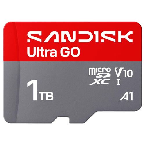 SanDisk Ultra GO - Carte mémoire flash - 1 To - A1 / UHS-I U1 / Class10 - microSDXC UHS-I