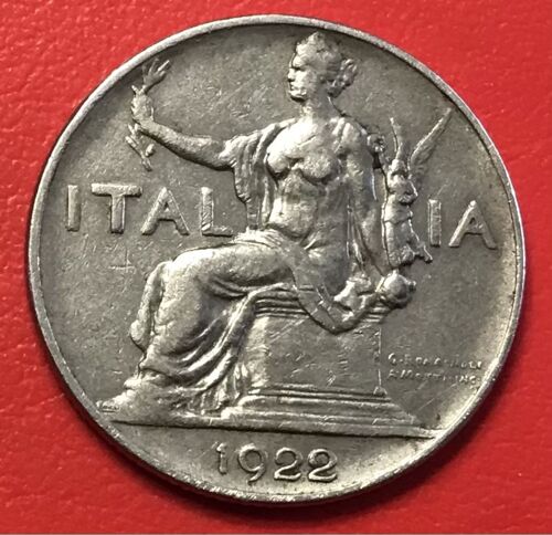 1 Lire - Victor Emmanuel I I I - 1922 - Italie