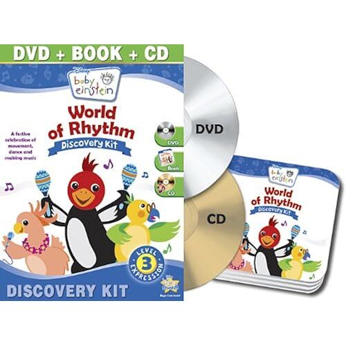 Baby Einstein: World Of Rhythm Discovery Kit (Dvd/ Cd/ Board Book)