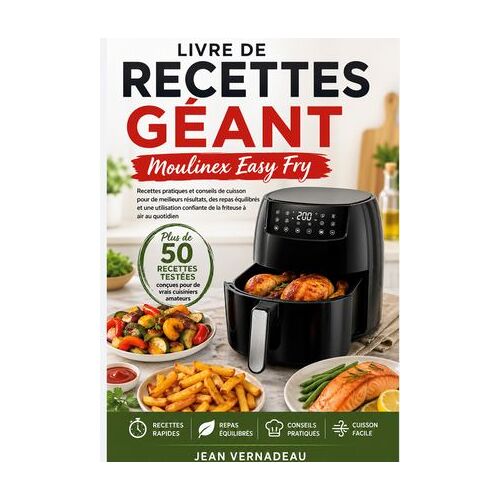 Livre De Recettes Géant Moulinex Easy Fry