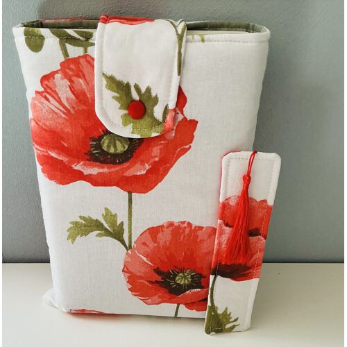 Pochette pour livre broché et son marque page