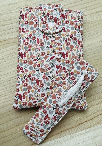 Pochette pour livre de poche et son marque page