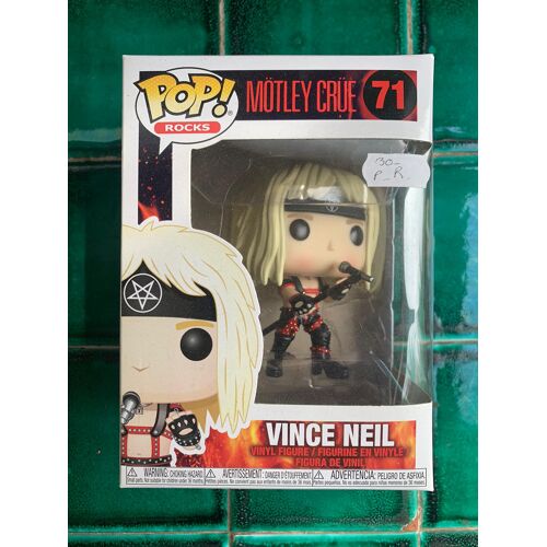 Pop Rocks / Motley Crue 71 / Vince Neil / Figurine En Vinyle /