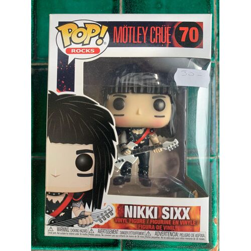 Pop Rocks / Motley Crue 70 / Nikki Sixx / Funko