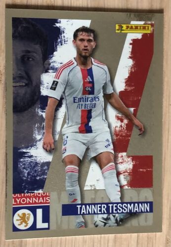 Image N°218 Panini Foot 2025 2026 - Tanner Tessmann -Lyon-