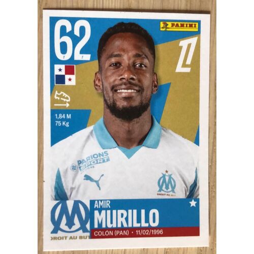 Image N°257 Panini Foot 2025 2026 - Amir Murillo -Marseille-