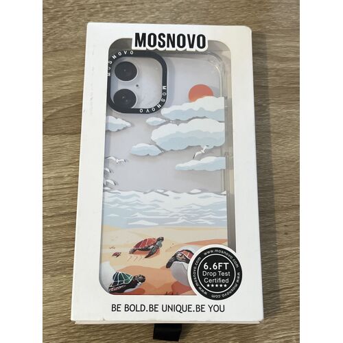 Coque MOSNOVO iPhone 16 Plus - Design Dinosaure & C?urs - État Neuf