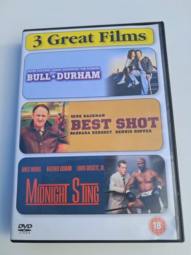3 Great Films : Bull Durham - Best Shot - Midnight Sting