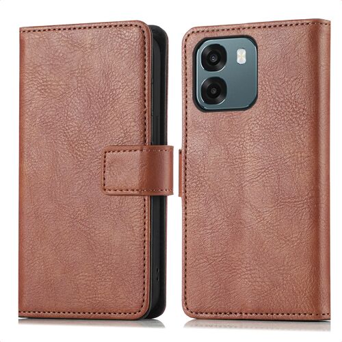 imoshion Étui de télephone portefeuille de luxe Oppo A6 (5G) Marron