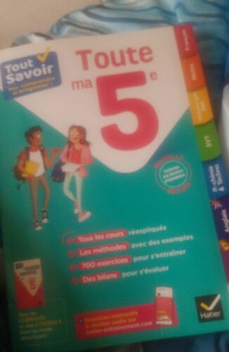 Toute Ma 5 Ème Hatier