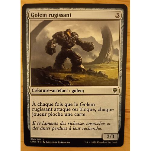 Howling Golem // Golem Rugissant (Commander Legends)