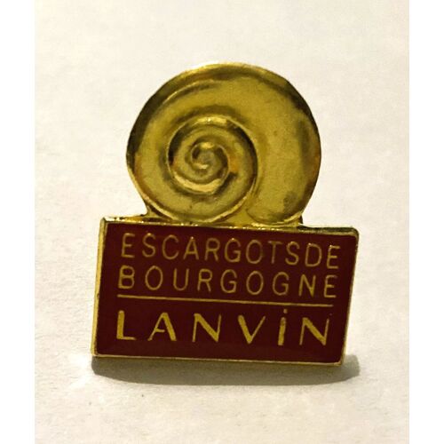 Pins Alimentation Chocolat Escargot Bourgogne Lanvin