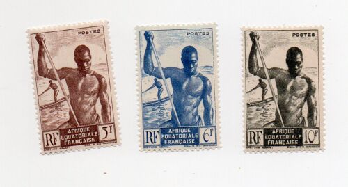 A.E.F- Série De 3 Timbres Neufs